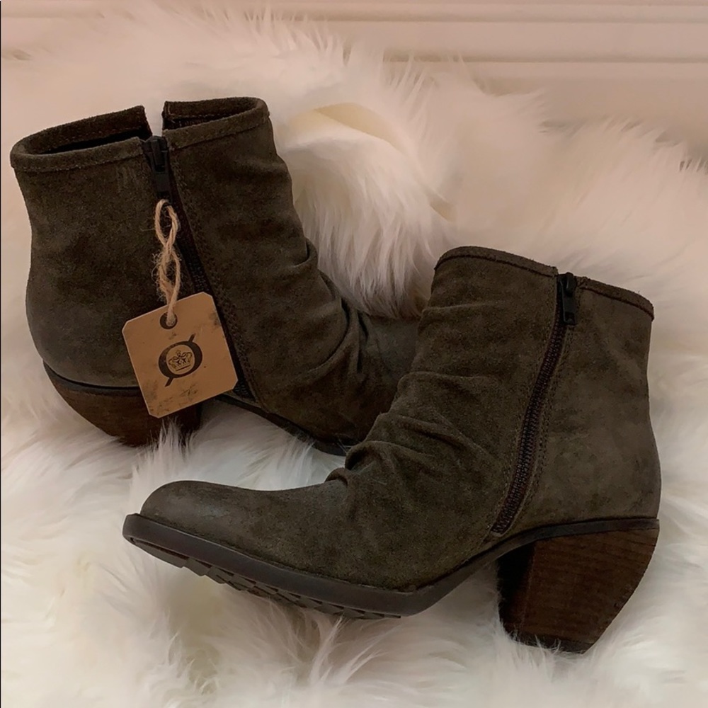 Born Dark brown Booties